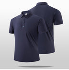 Sunbuvale Men's Performance Polo - Breathable & Moisture-Wicking Polo Shirt | 8583