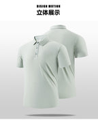 Sunbuvale Men's Performance Polo - Breathable & Moisture-Wicking Polo Shirt | 8583