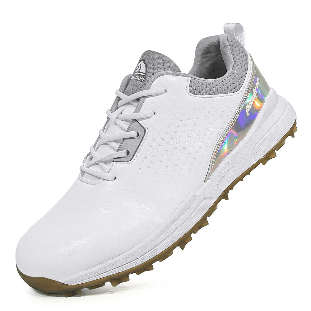 Thestron Men's Big Size Golf Shoes | Spikeless Training Shoes UK 6-13 | All-Season Casual Golf Sneakers | 2001