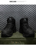 Tactical Combat Boots | Waterproof Breathable Military Hiking Boots | High-Top Climbing & Training Footwear | TRK888