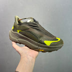 HOKA ONE ONE Unisex Trail Running Shoes Waterproof Hiking Sneakers Thick Sole Outdoor Trainers All‑Terrain Footwear