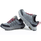 ECAF HTRON EHT Men‘s Genuine Leather Hiking Boots Thick Sole Outdoor Trail Shoes Anti-Slip & Breathable Trekking Trainers