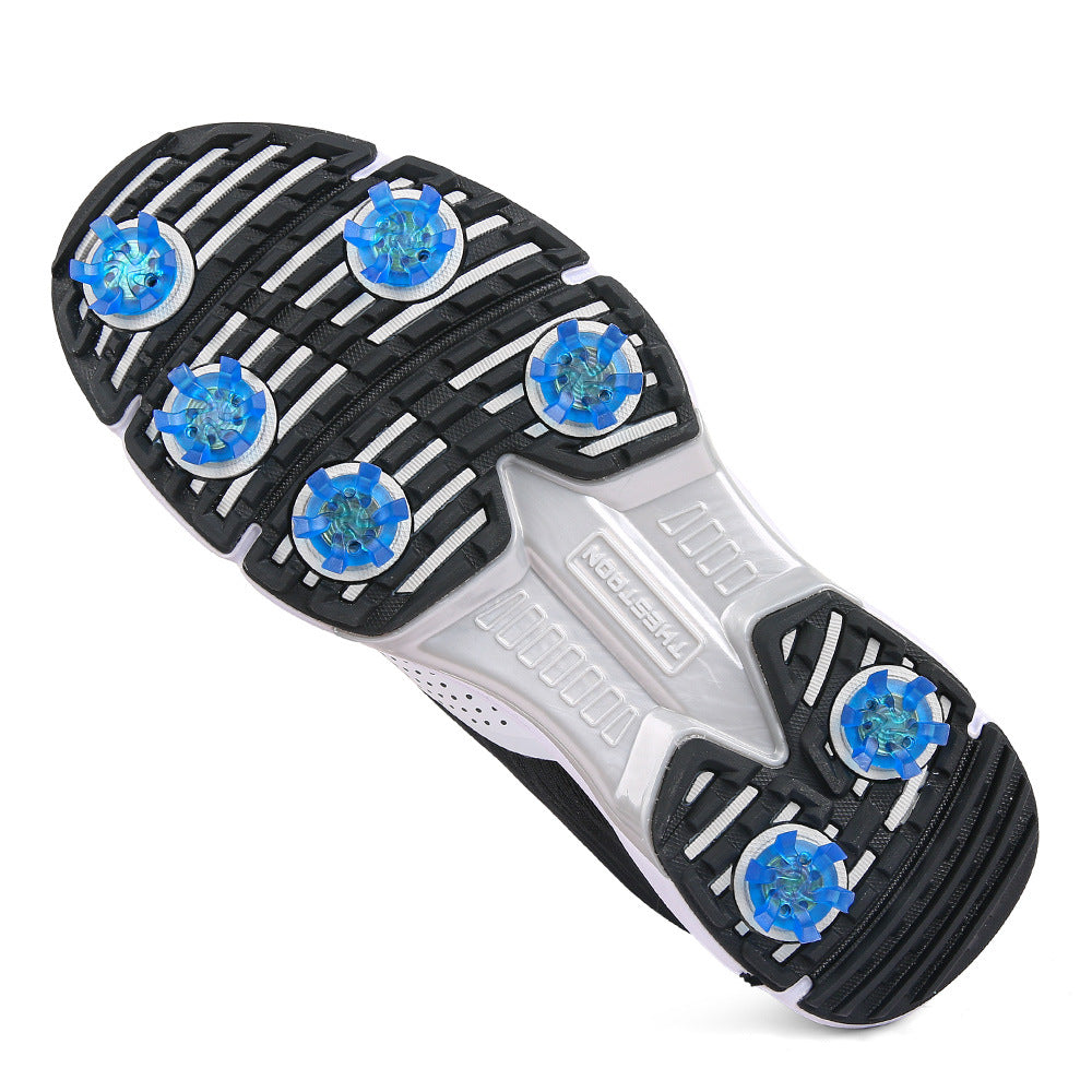 THESTRON Universal Golf Shoe Cleat Wrench & 4-Color TPU Replacement Spikes Kit | D-909