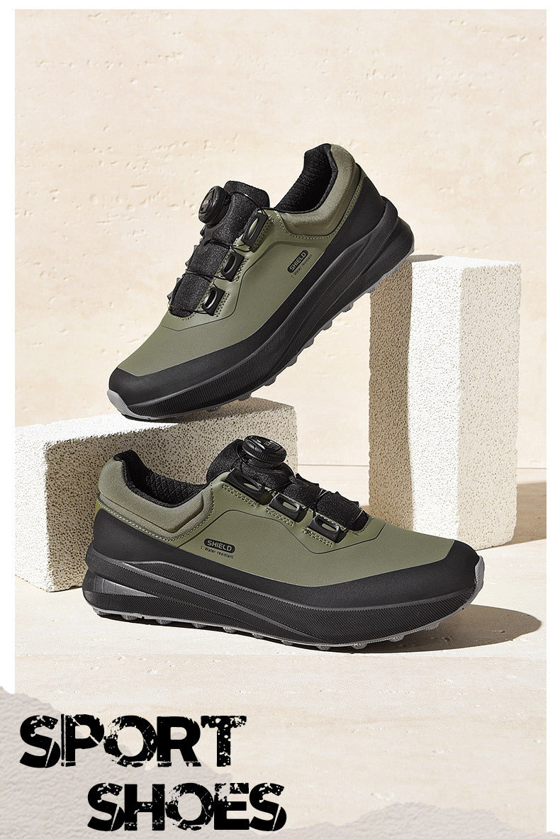 Men‘s 4E Wide Width Waterproof Trail Runners Trainers Lightweight Cushioned Hiking Shoes for Overpronation All‑Terrain Outdoor Sneakers