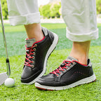 THESTRON Men's Spikeless Golf Shoes Big Size Training & Casual Golf Sneakers All-Season Breathable Footwear | 718
