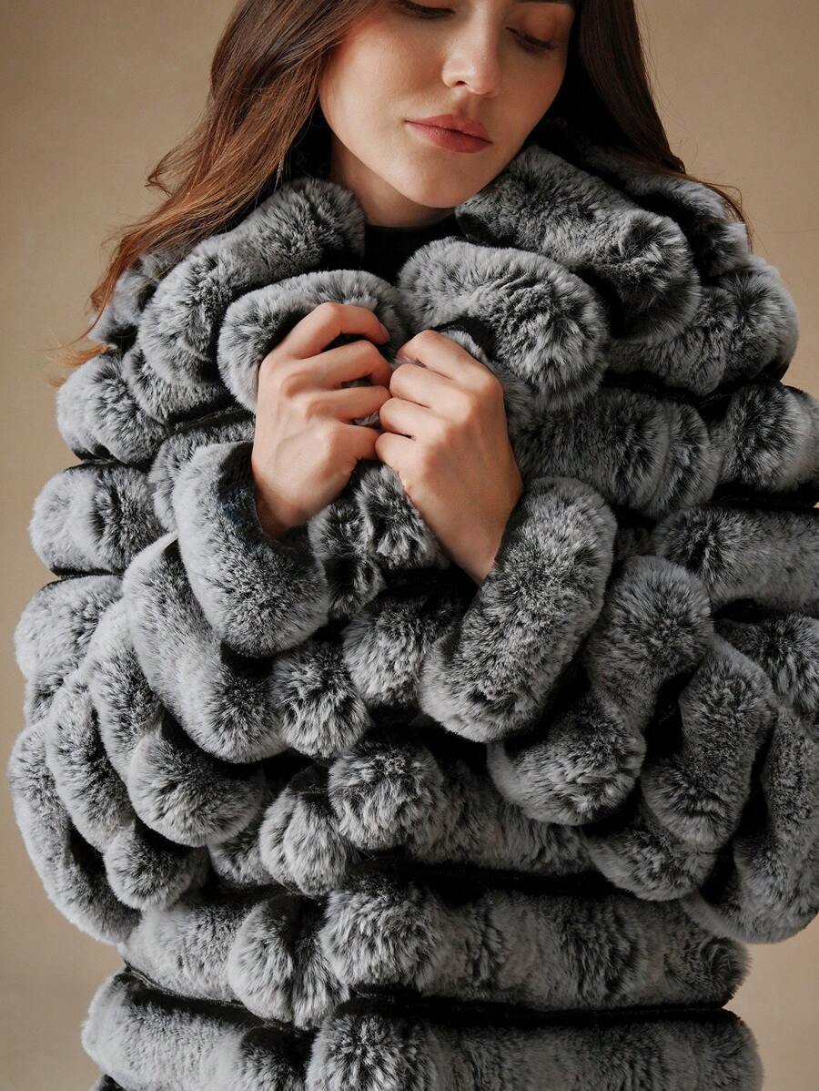 Cardi B Long Sleeve Cardigan Cropped Asymmetrical Knit Jacket Women's 3D Print Top