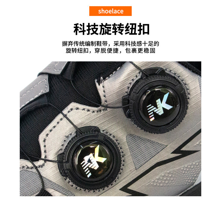 NK198 Steel Toe Safety Shoes | Anti-Puncture & Impact-Resistant Work Sneakers | European Standard Protective Trainers