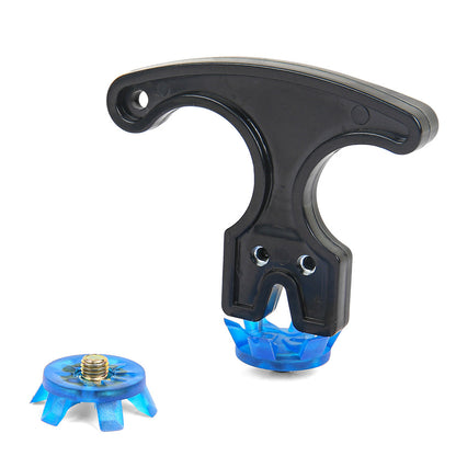 THESTRON Universal Golf Shoe Cleat Wrench & 4-Color TPU Replacement Spikes Kit | D-909