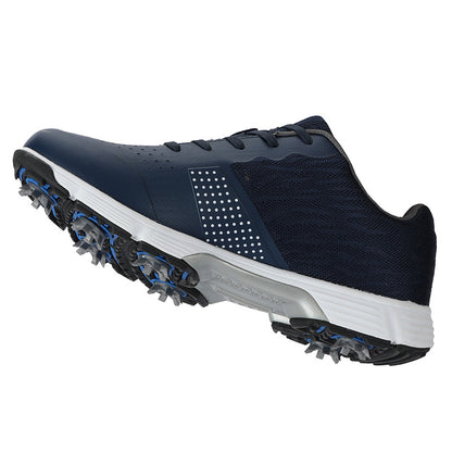 THESTRON Men's Big Size Waterproof Golf Shoes | Spiked Athletic Sneakers Size US 7-15 | T615
