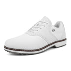 Thestron K05 Men's Brogue Style Golf Shoes | Water-Resistant Leather Spikeless Shoes | Business Casual Golf & Leisure Footwear | K05