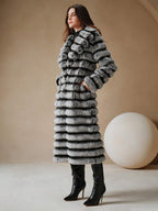 Cardi B Long Sleeve Cardigan Cropped Asymmetrical Knit Jacket Women's 3D Print Top