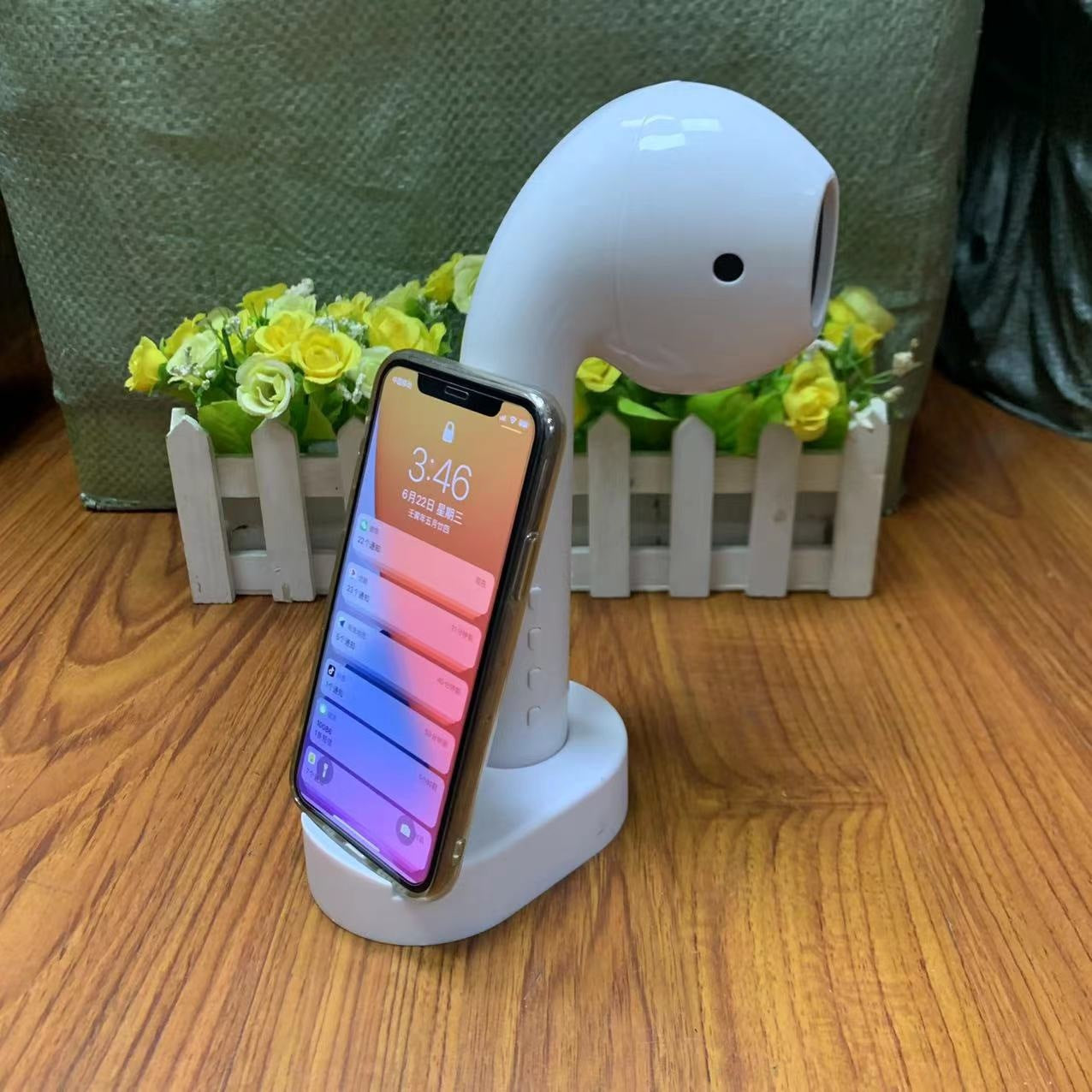 Giant Over-Ear Bluetooth Speaker | Huge TWS Macroon Headphone-Shaped Speaker | Mega Portable Wireless Audio for Home Party Gifts | AL677983982005