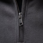 Men's Half-Zip Stand Collar Sweatshirt | 2026 Autumn Casual Pullover with Raglan Sleeves | Soft Cotton-Blend Fleece Top | HD3046