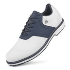 Thestron K05 Men's Brogue Style Golf Shoes | Water-Resistant Leather Spikeless Shoes | Business Casual Golf & Leisure Footwear | K05