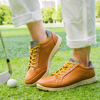 THESTRON Men's Spikeless Golf Shoes Big Size Training & Casual Golf Sneakers All-Season Breathable Footwear | 718