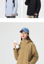 Men's 3-in-1 Winter Jacket with 90% White Duck Down | Waterproof Windproof Hiking Coat | All-Season Outdoor Protection | 251905