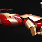 Iron Man MK42 Wearable Armor Arm | 1:1 Scale Voice & Remote Control Open/Close Gauntlet | LED Laser & Repulsor Effects | GTX001