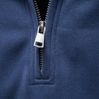 Men's Half-Zip Stand Collar Sweatshirt | 2026 Autumn Casual Pullover with Raglan Sleeves | Soft Cotton-Blend Fleece Top | HD3046
