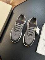 Men's Genuine Leather & Mesh  Breathable Shoes Travel Comfort Insole Slip-On Trainers Casual Driving Boots