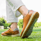 THESTRON Men's Spikeless Golf Shoes Big Size Training & Casual Golf Sneakers All-Season Breathable Footwear | 718