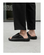 Men’s Suede Leather Fisherman Sandals | Outdoor Slide Slippers with Arch Support | Summer Beach Casual Shoes for Men | T98-1