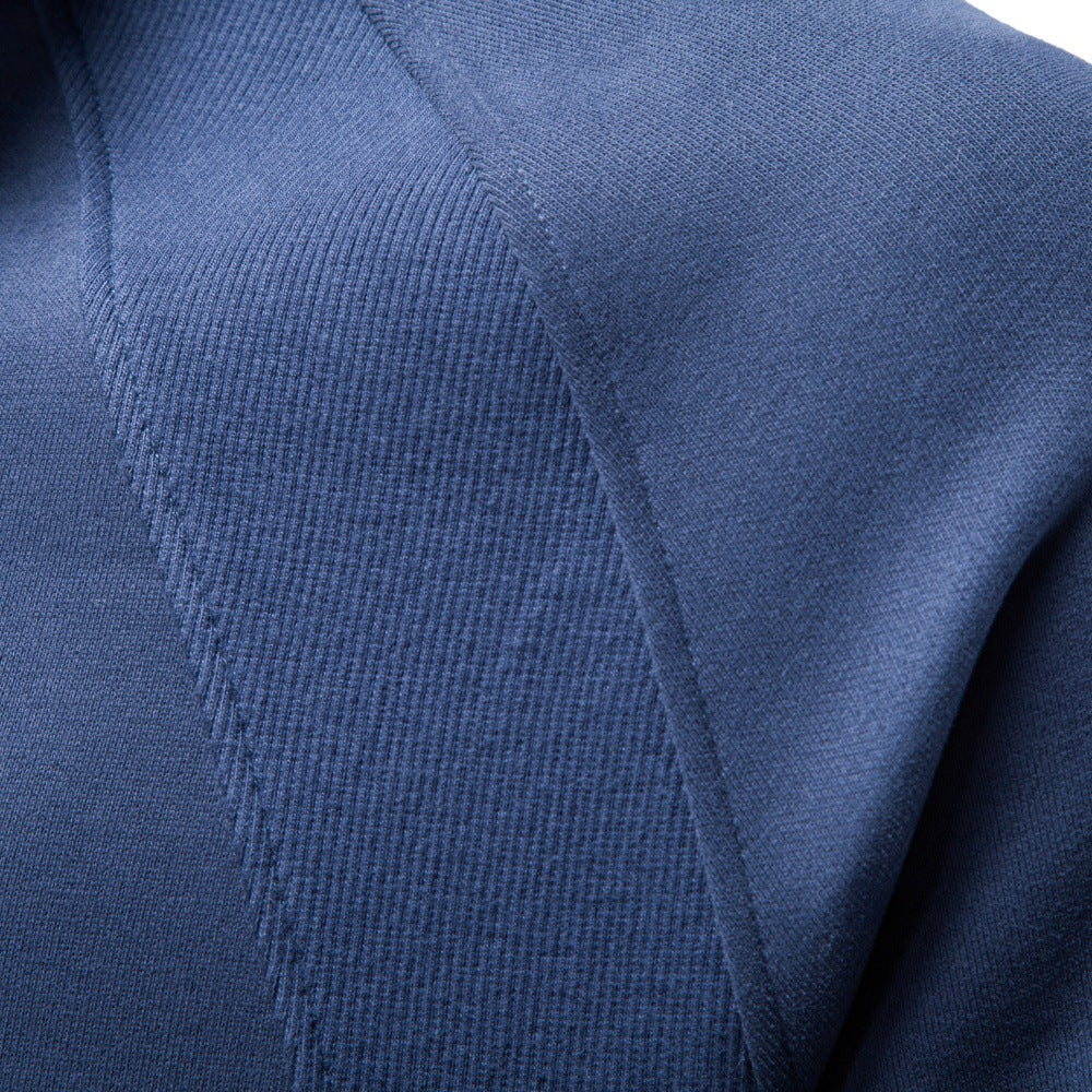 Men's Half-Zip Stand Collar Sweatshirt | 2026 Autumn Casual Pullover with Raglan Sleeves | Soft Cotton-Blend Fleece Top | HD3046
