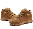 Mid-Low Tactical Combat Boots | Outdoor Desert Hiking Shoes for Men & Women | All-Terrain Camping Trekking Footwear | 054
