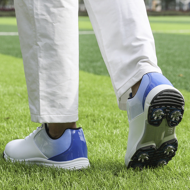 Thestron Waterproof Golf Shoes | Big Size Spiked Training Shoes | All-Weather Performance & Casual Footwear | T616