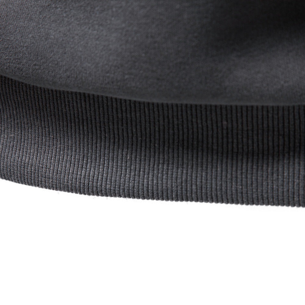 Men's Half-Zip Stand Collar Sweatshirt | 2026 Autumn Casual Pullover with Raglan Sleeves | Soft Cotton-Blend Fleece Top | HD3046