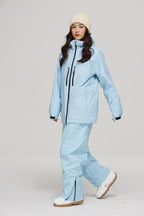 Unisex Ski Jacket 15000mm Waterproof Snowboard & Alpine Ski Wear Plus Size Insulated Snowsuit | 406