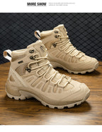 Tactical Combat Boots | Waterproof Breathable Military Hiking Boots | High-Top Climbing & Training Footwear | TRK888