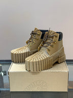 Puting Chunky Platform Martin Boots | Men's Thick-Soled Height-Increasing Ankle Boots | Waterproof Casual Short Boots | MD001
