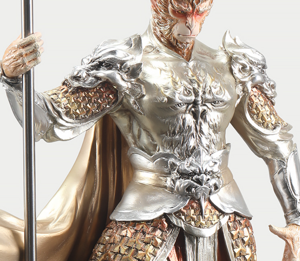 High Quality Sun Wukong Victorious Fighting Buddha Resin Figurine Home Décor | zls000108