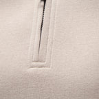 Men's Half-Zip Stand Collar Sweatshirt | 2026 Autumn Casual Pullover with Raglan Sleeves | Soft Cotton-Blend Fleece Top | HD3046