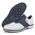 Thestron K05 Men's Brogue Style Golf Shoes | Water-Resistant Leather Spikeless Shoes | Business Casual Golf & Leisure Footwear | K05