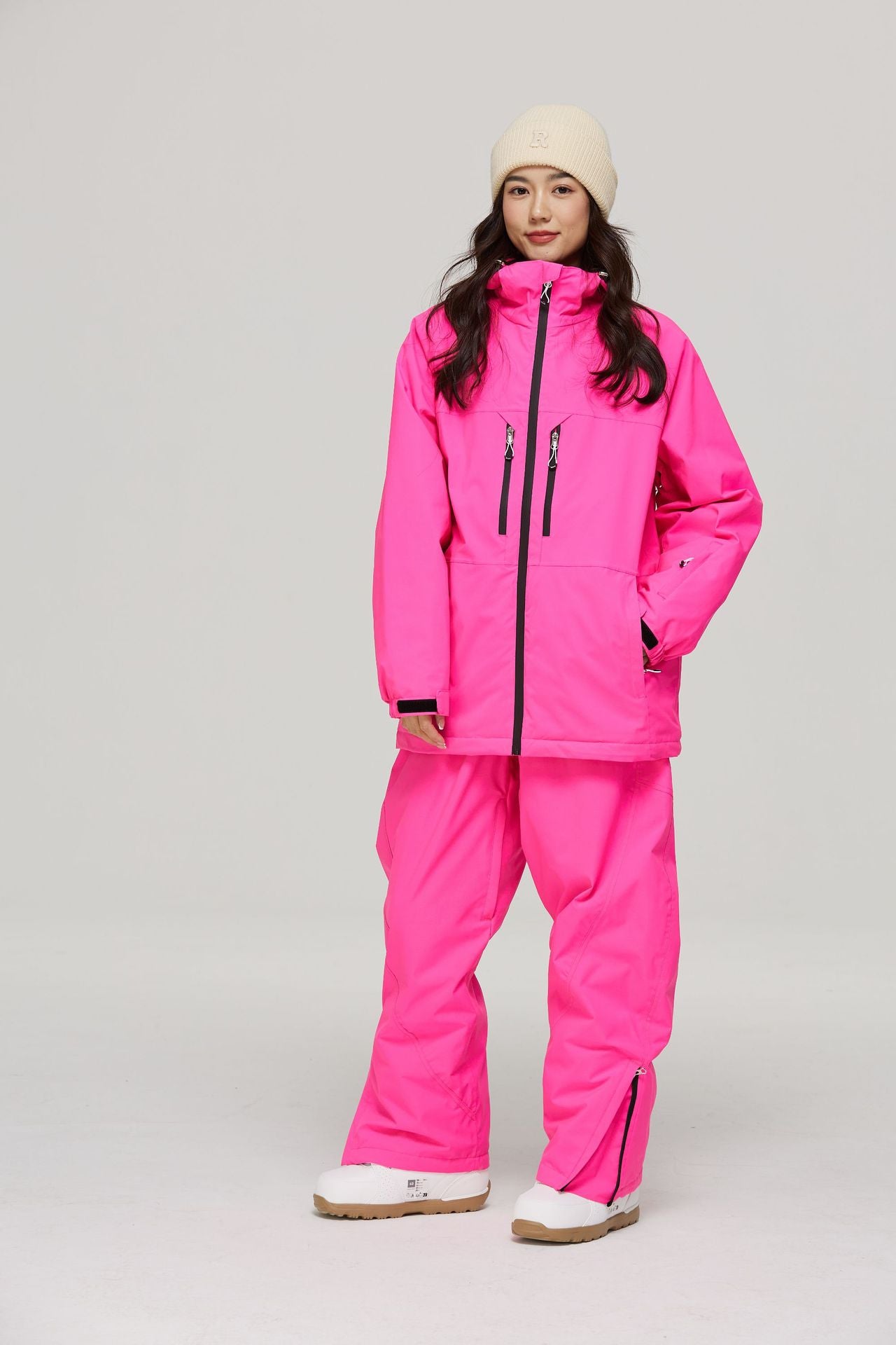 Unisex Ski Jacket 15000mm Waterproof Snowboard & Alpine Ski Wear Plus Size Insulated Snowsuit | 406