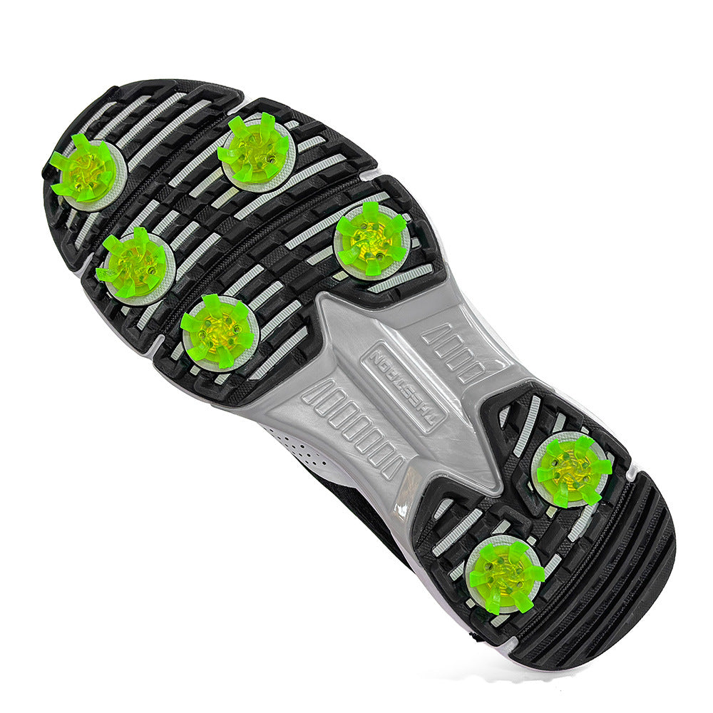 THESTRON Universal Golf Shoe Cleat Wrench & 4-Color TPU Replacement Spikes Kit | D-909