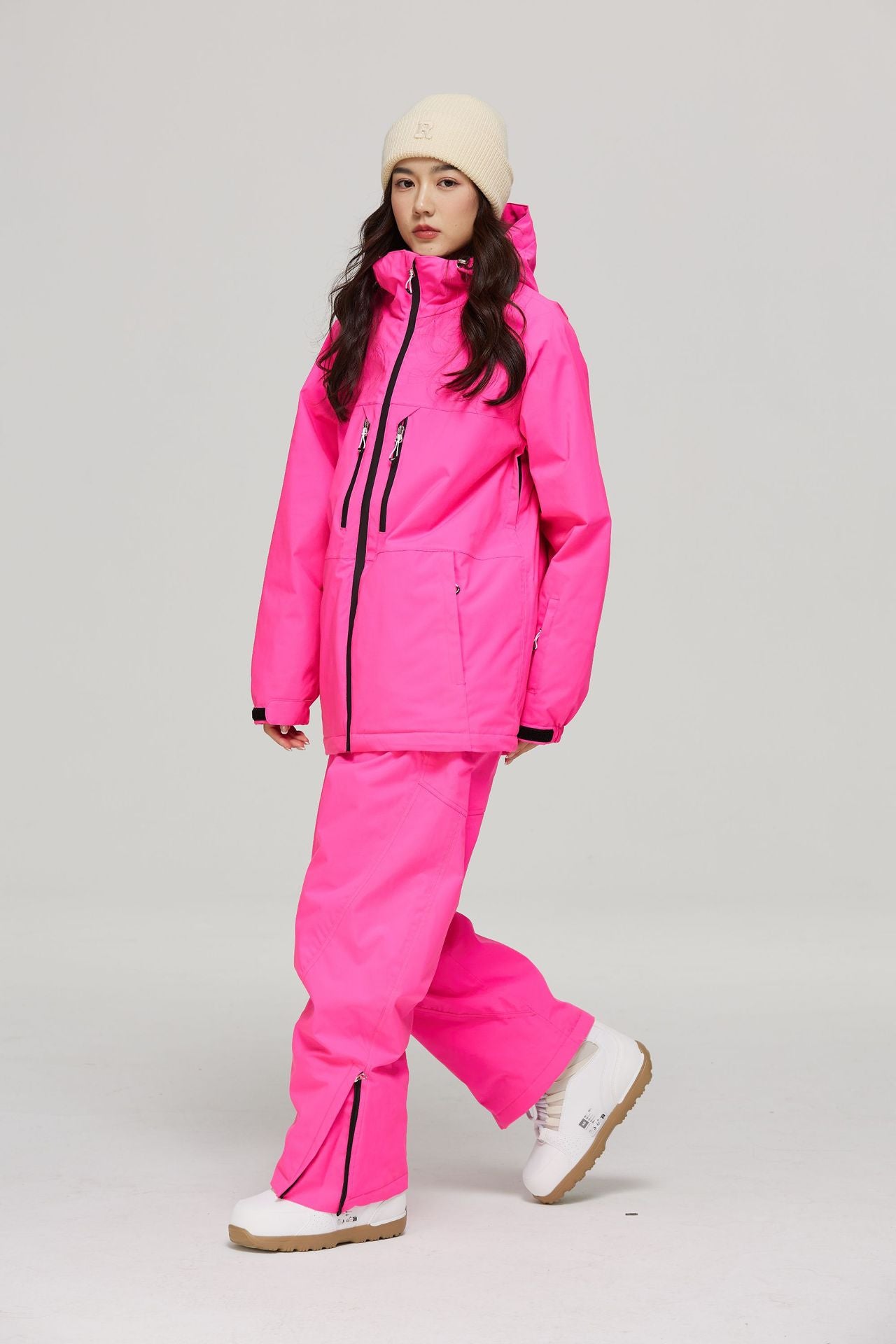 Unisex Ski Jacket 15000mm Waterproof Snowboard & Alpine Ski Wear Plus Size Insulated Snowsuit | 406