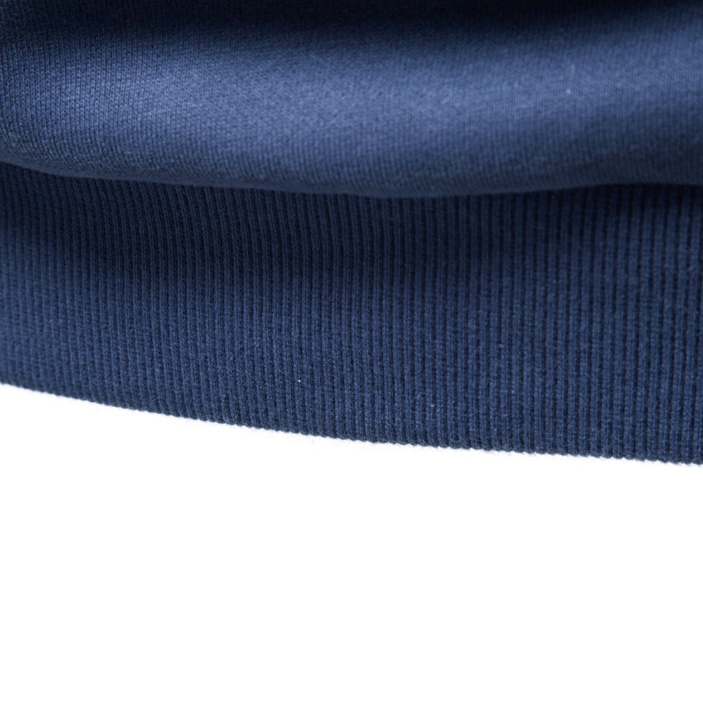Men's Half-Zip Stand Collar Sweatshirt | 2026 Autumn Casual Pullover with Raglan Sleeves | Soft Cotton-Blend Fleece Top | HD3046