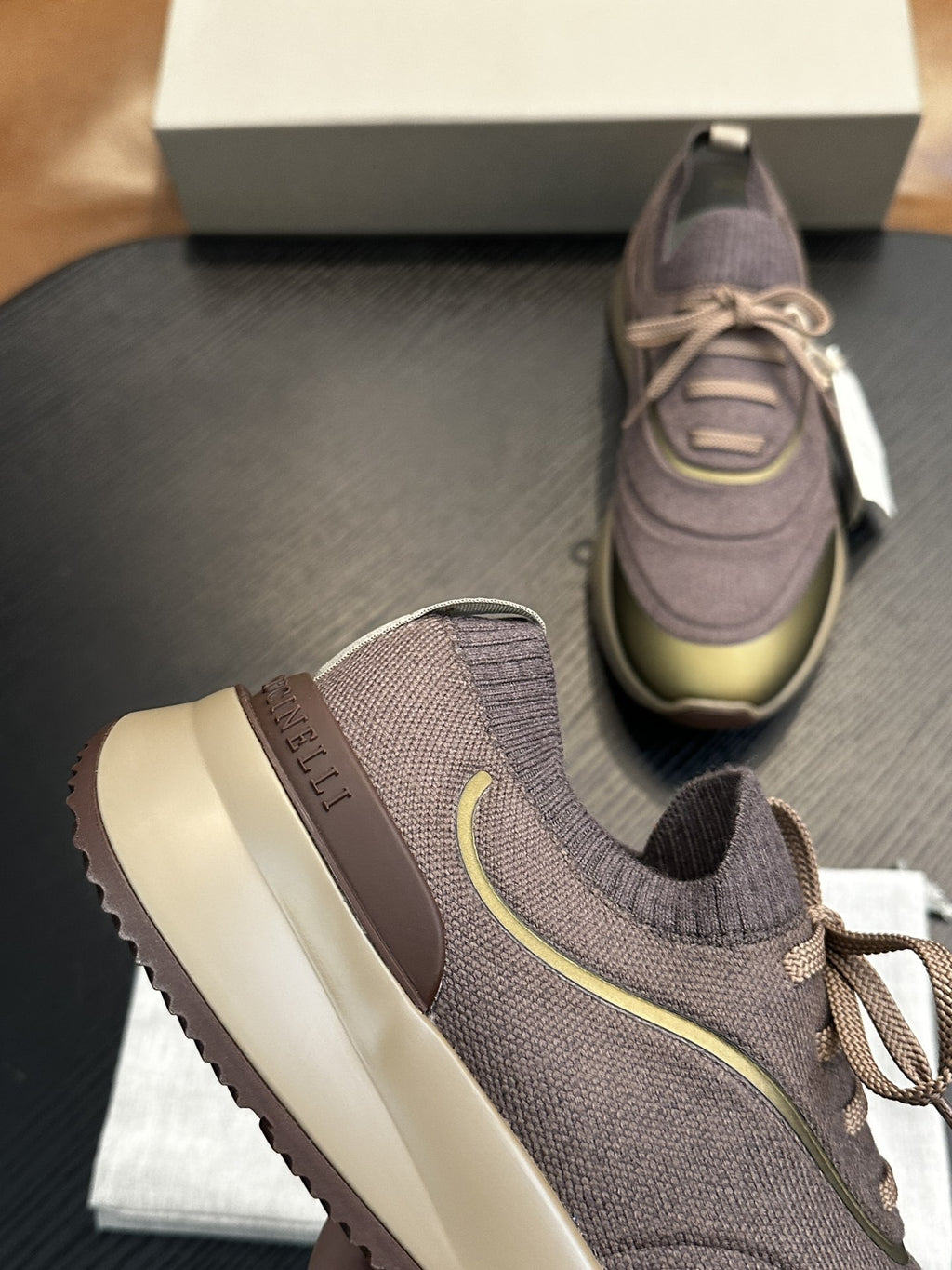 Men's Genuine Leather & Mesh  Breathable Shoes Travel Comfort Insole Slip-On Trainers Casual Driving Boots