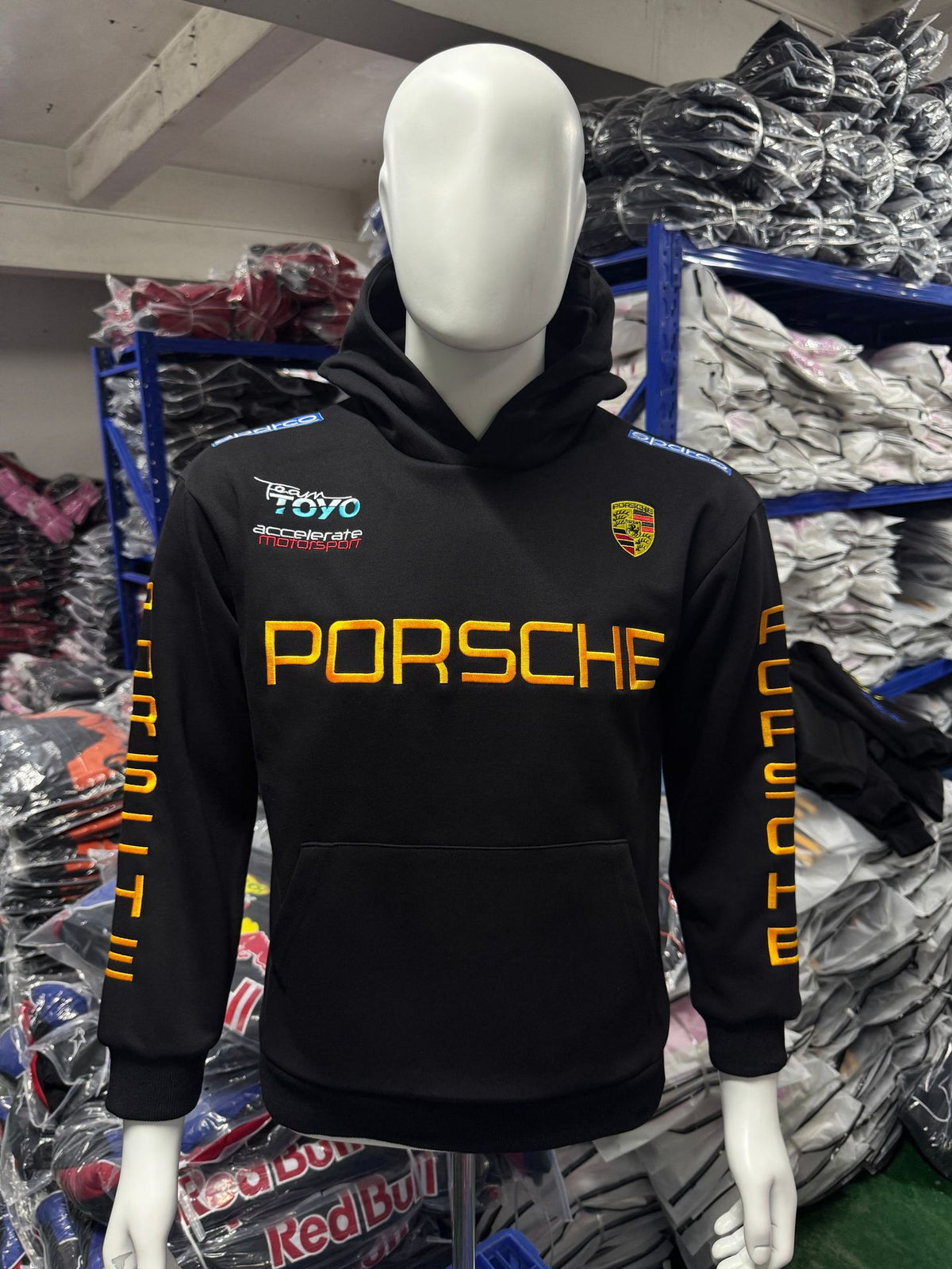 F1 Racing Embroidered Hoodie RedBull, Porsche, Mercedes, BMW & Subaru Styles Jacket | Unisex Streetwear Pullover Sweatshirt