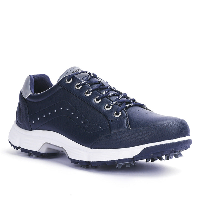 Thestron 716 Men's Big Size Spiked Golf Shoes | Size 39-49 (UK 6-14) | All-Terrain Performance Footwear | 716
