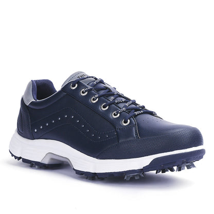 Thestron 716 Men's Big Size Spiked Golf Shoes | Size 39-49 (UK 6-14) | All-Terrain Performance Footwear | 716