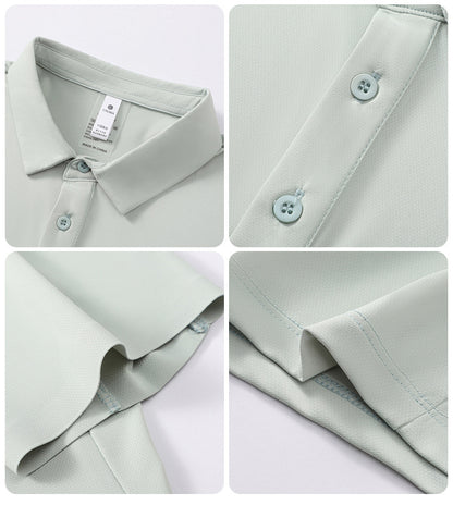 Sunbuvale Men's Performance Polo - Breathable & Moisture-Wicking Polo Shirt | 8583