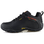 ECAF HTRON Men Water-Resistant Hiking Shoes Breathable Trainers Trail Runners Lightweight Outdoor Trekking Sneakers
