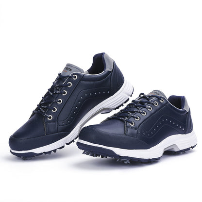 Thestron 716 Men's Big Size Spiked Golf Shoes | Size 39-49 (UK 6-14) | All-Terrain Performance Footwear | 716