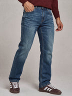 Men‘s Low-Rise Straight Leg Trousers 2026 Autumn Winter Cotton Blend Business Casual Pants Solid Color Smart Trousers | PM58
