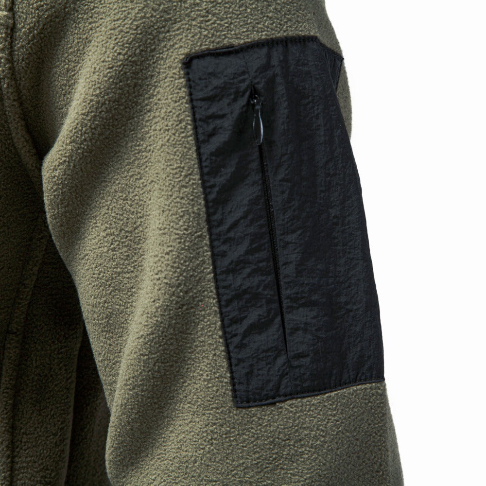 Men's Fleece-Lined Thermal Sweatshirt 2026 Autumn Outdoor Pullover Warm Sherpa Soft Top with Stand Collar