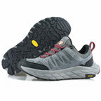 ECAF HTRON EHT Men‘s Genuine Leather Hiking Boots Thick Sole Outdoor Trail Shoes Anti-Slip & Breathable Trekking Trainers