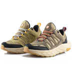 ECAF HTRON EHT Men‘s Genuine Leather Hiking Boots Thick Sole Outdoor Trail Shoes Anti-Slip & Breathable Trekking Trainers